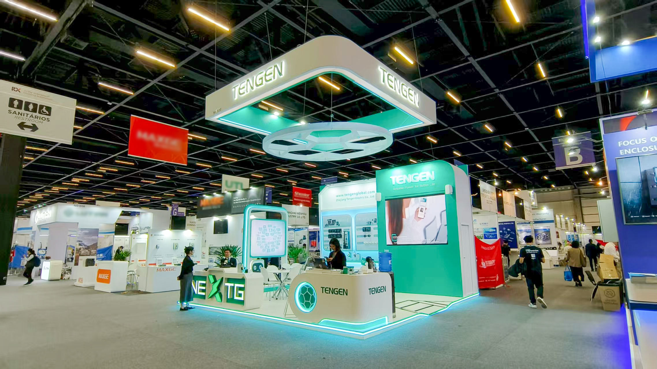 闪耀拉美丨凯发k8网站亮相FIEE巴西国际电力展